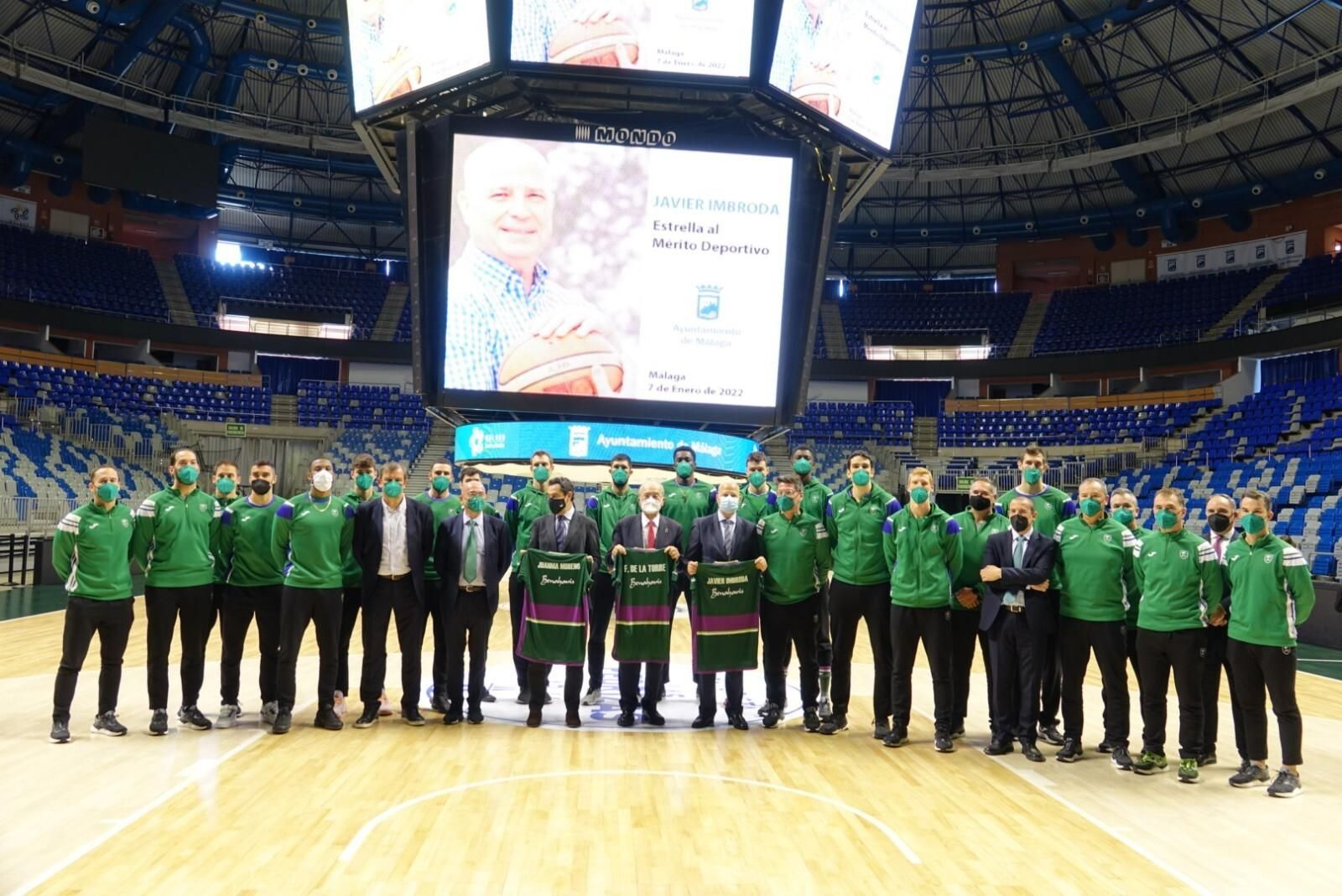 Las fotos del homenaje a Javier Imbroda