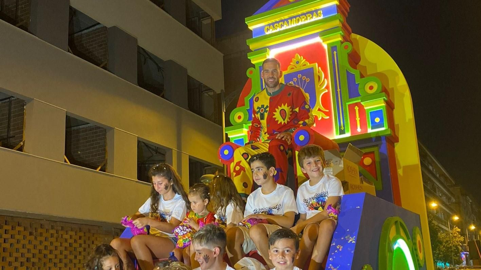 Carroza Homenaje al Cascamorras.