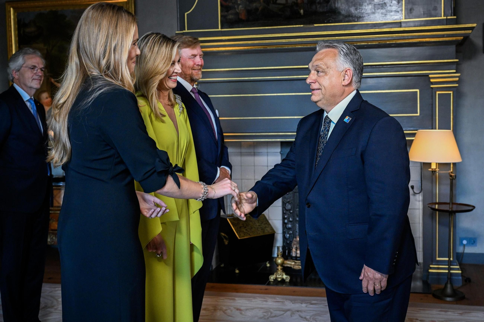 Las fotos de la cena inaugural de la cumbre de la OTAN en La Haya