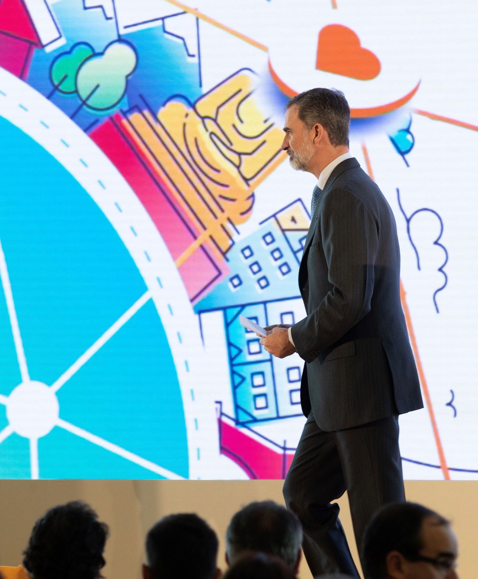 Las imágenes de la visita del Rey a Sevilla