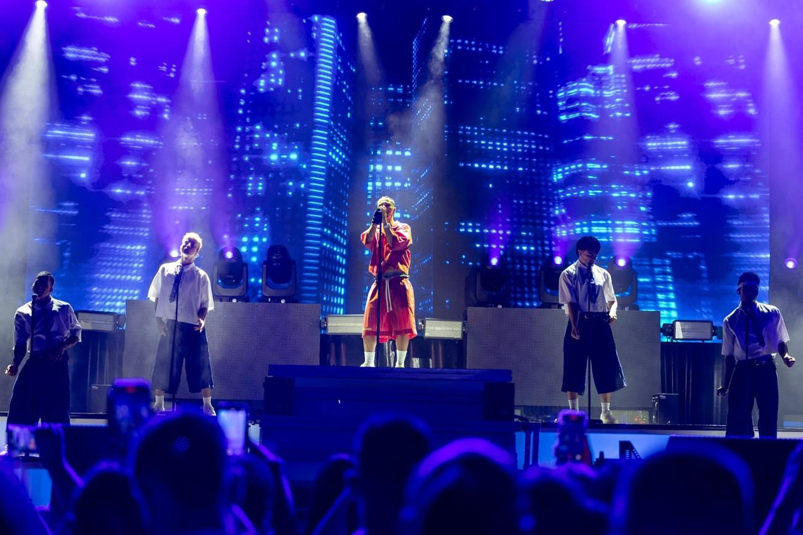 Concierto Abraham Mateo, Lérica y Marc Anguita