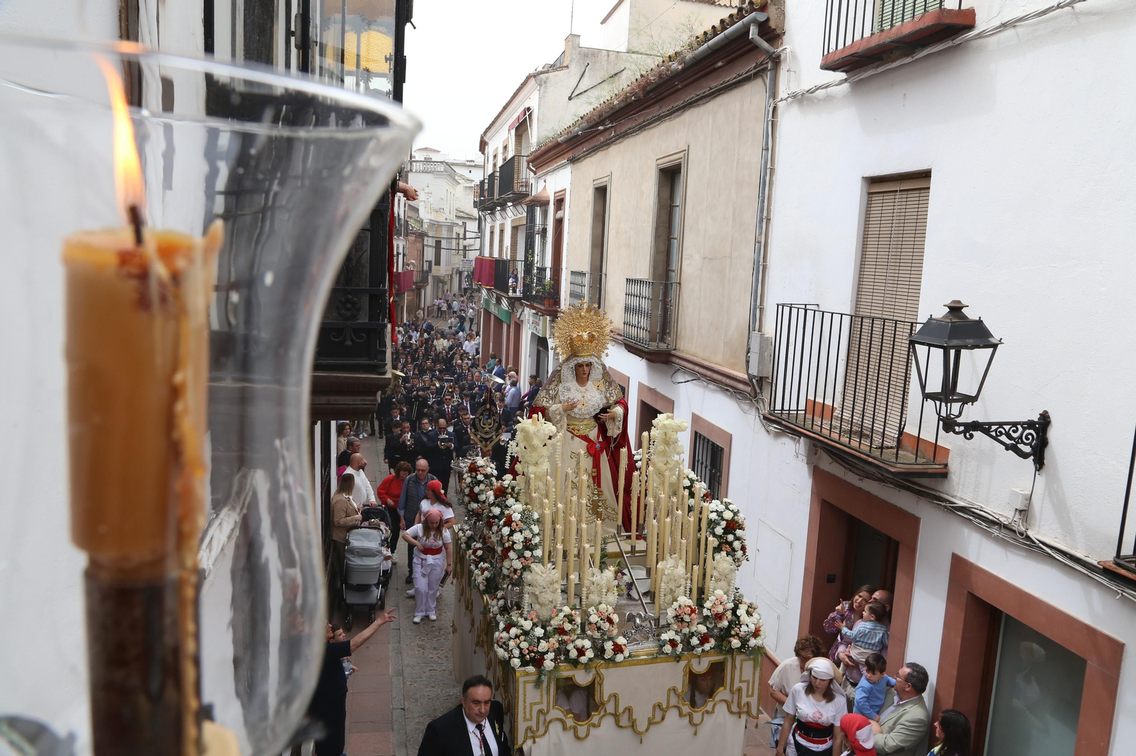 La procesión de la Borriquita de Montoro, en imágenes