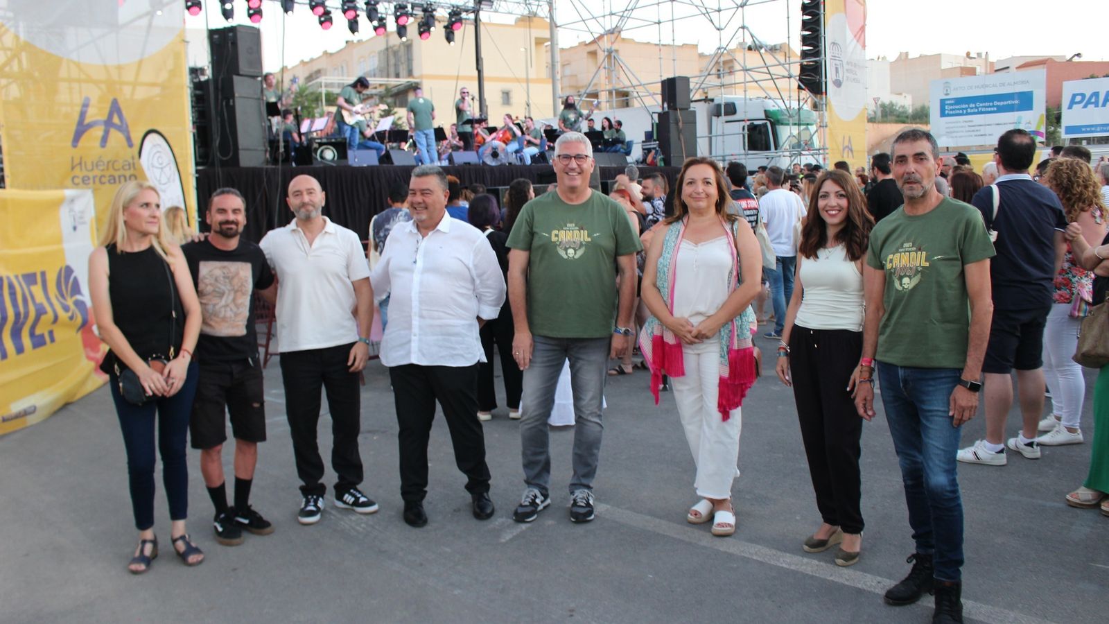 Miembros del equipo de Gobierno, con el alcalde a la cabeza, no faltaron a la vita legendaria