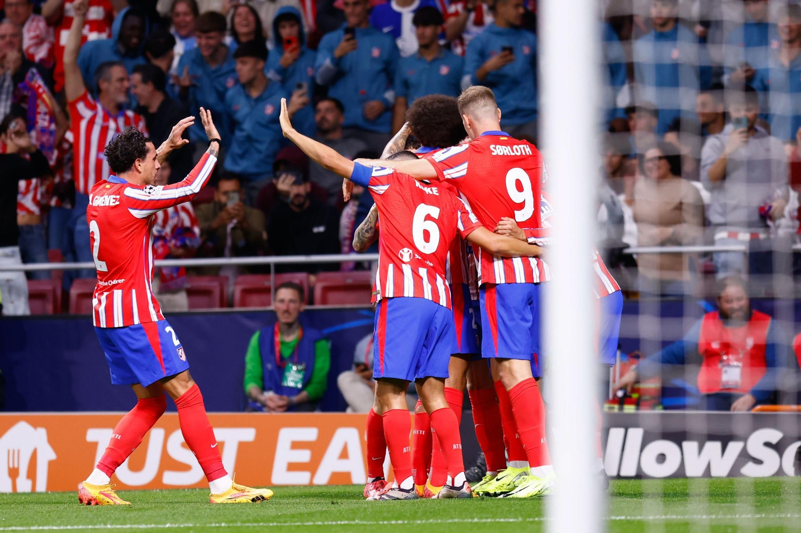 Las mejores imágenes del Atlético de Madrid en su duelo contra el Lille