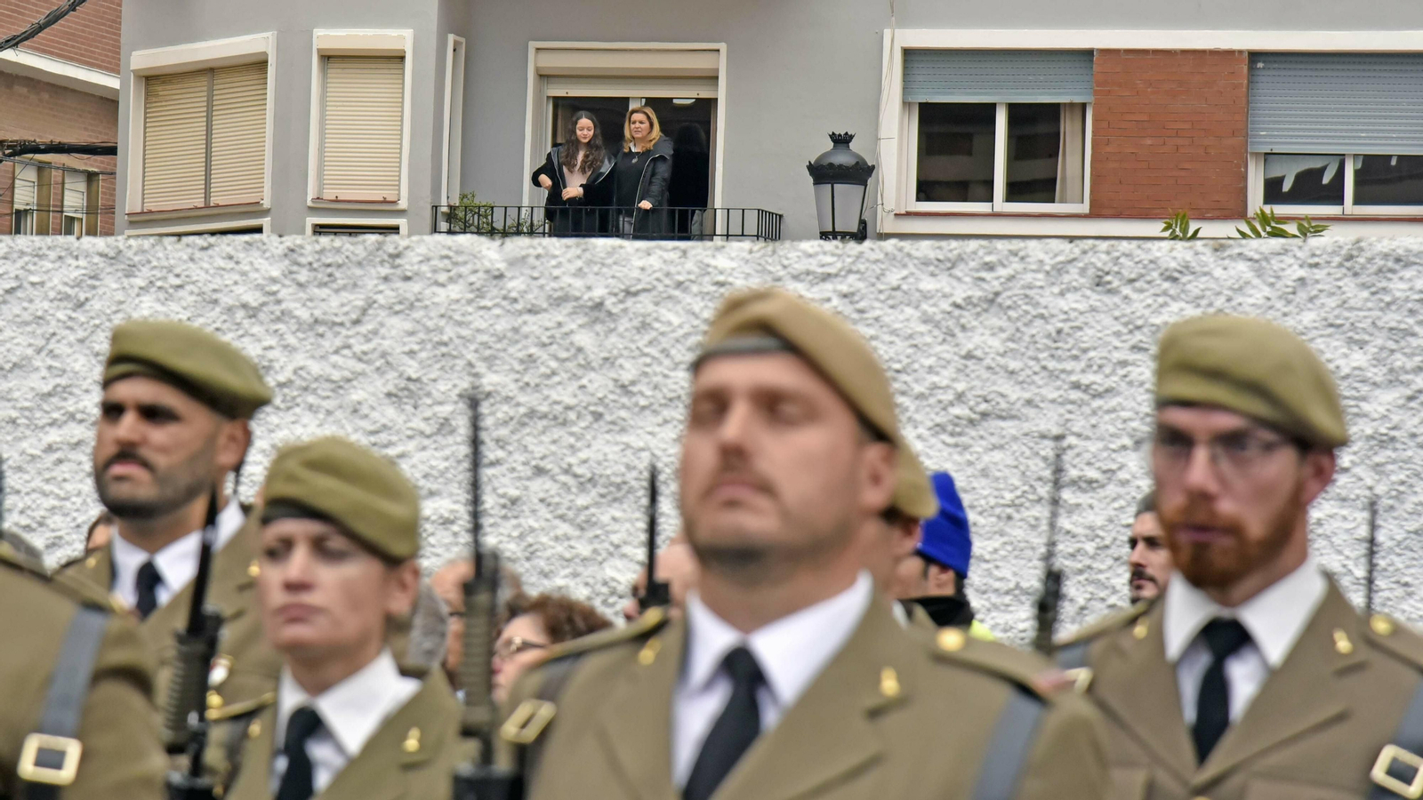 Las mejores fotos de la jura de bandera civil en La Línea