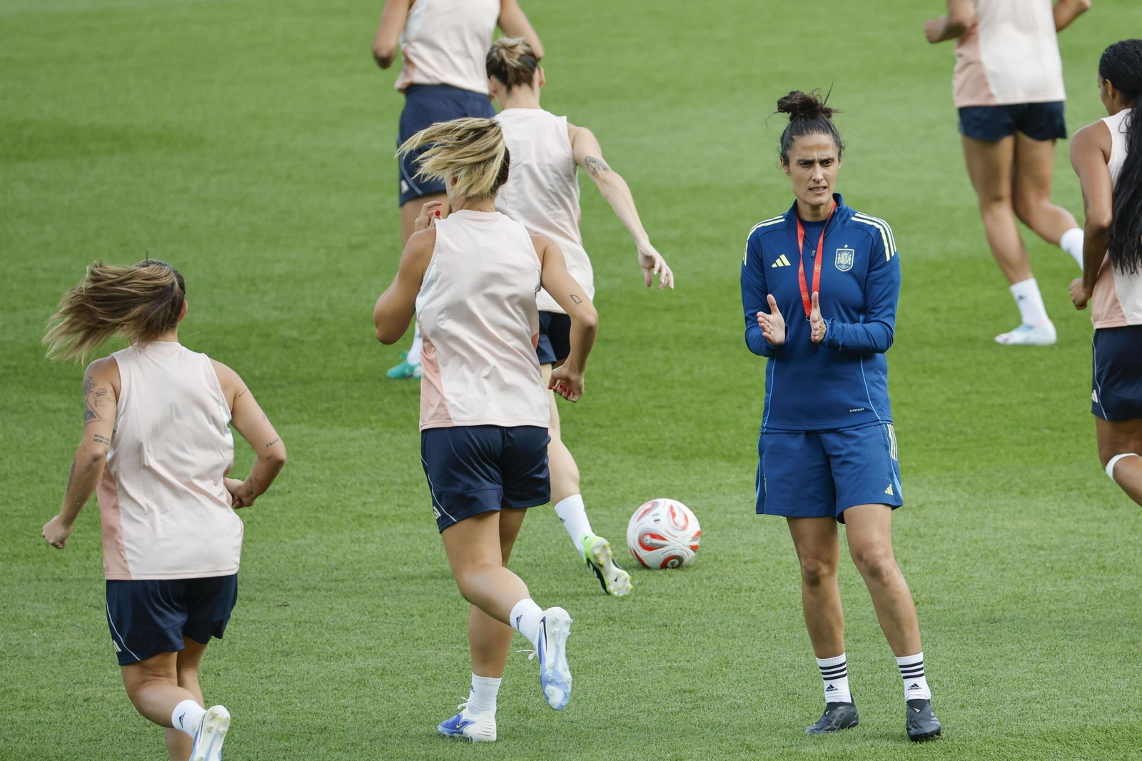Las fotos de España antes de la semifinal contra Alemania
