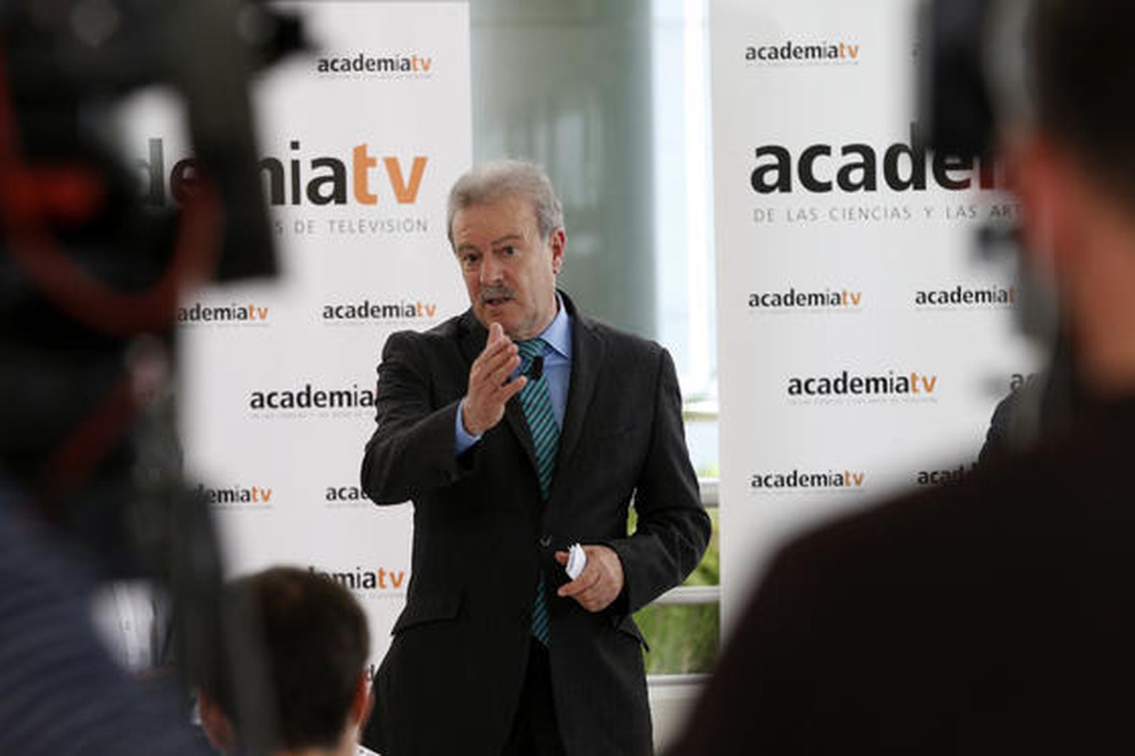 Presentación del debate a cuatro.  Foto: EFE