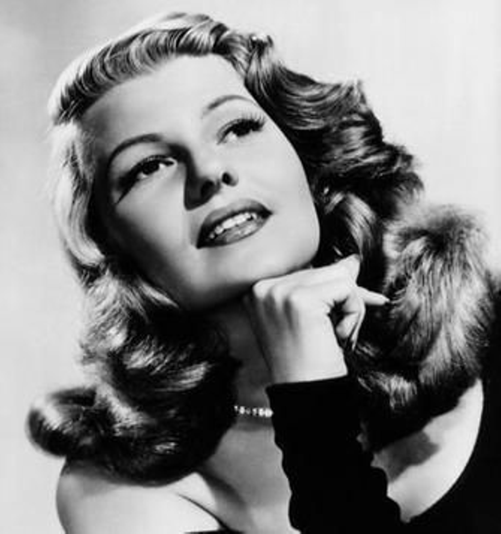 La actriz Rita Hayworth, en pleno esplendor.