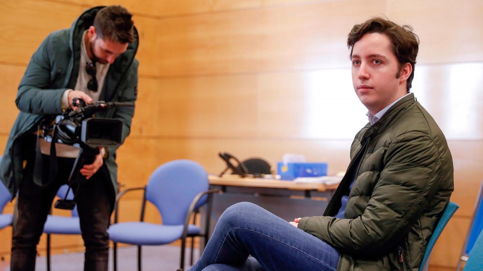 El 'Pequeño Nicolás', en uno de los juicios contra él hace tres años.