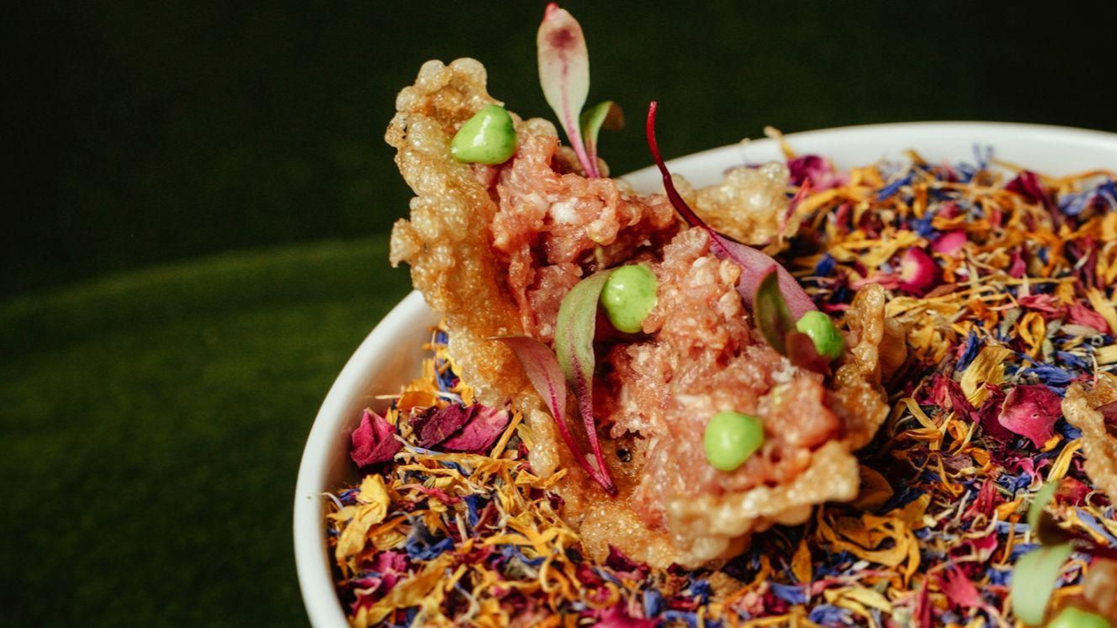 Cuajada de Foie y Citronela.