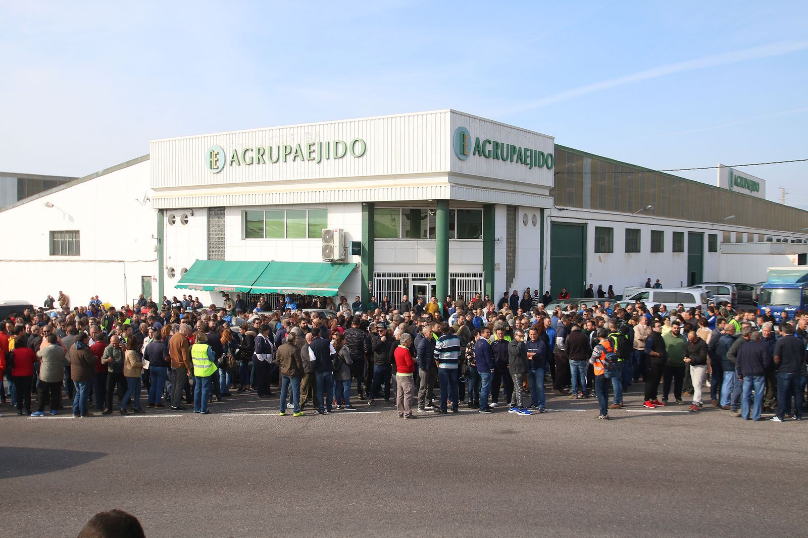 Las imágenes de la manifestación de agricultores