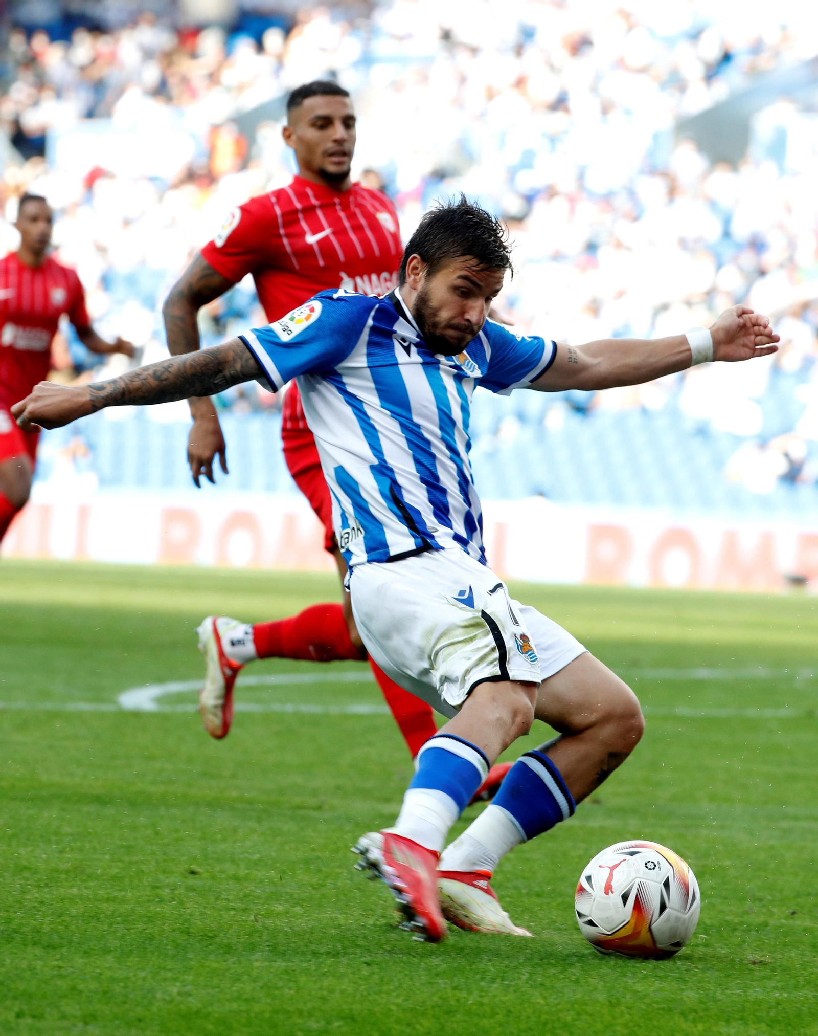 Las imágenes del Real Sociedad-Sevilla
