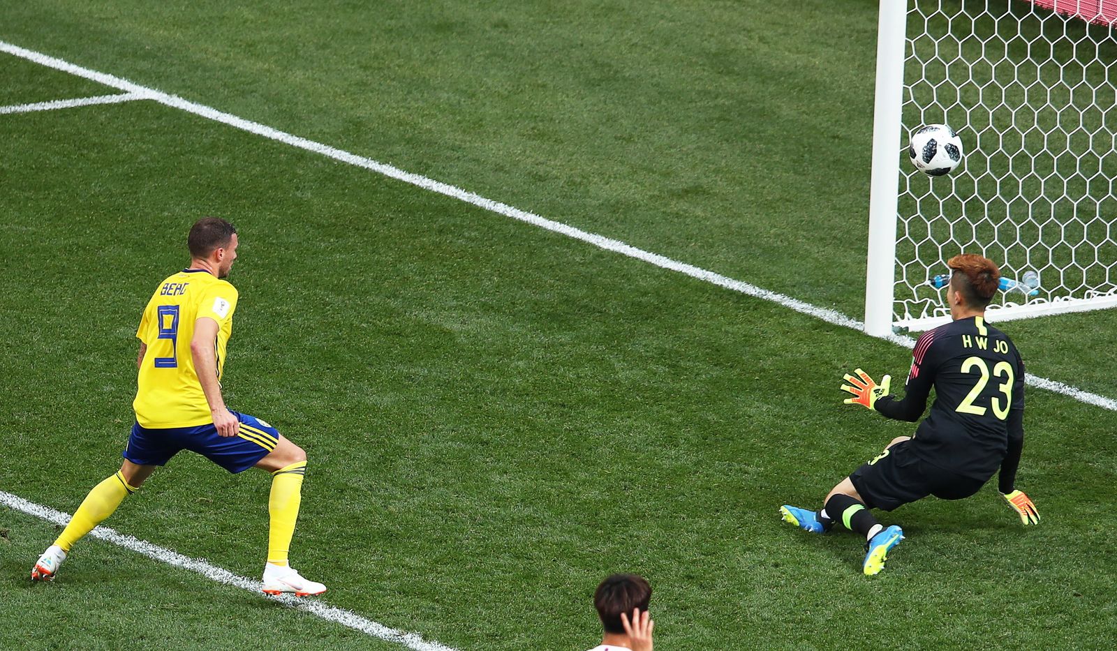 Las imágenes del Suecia-Corea del Sur