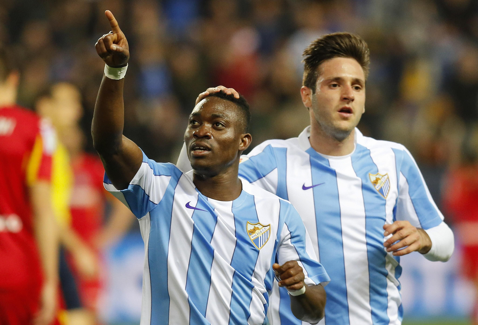 La etapa de Christian Atsu en el Málaga CF, en imágenes