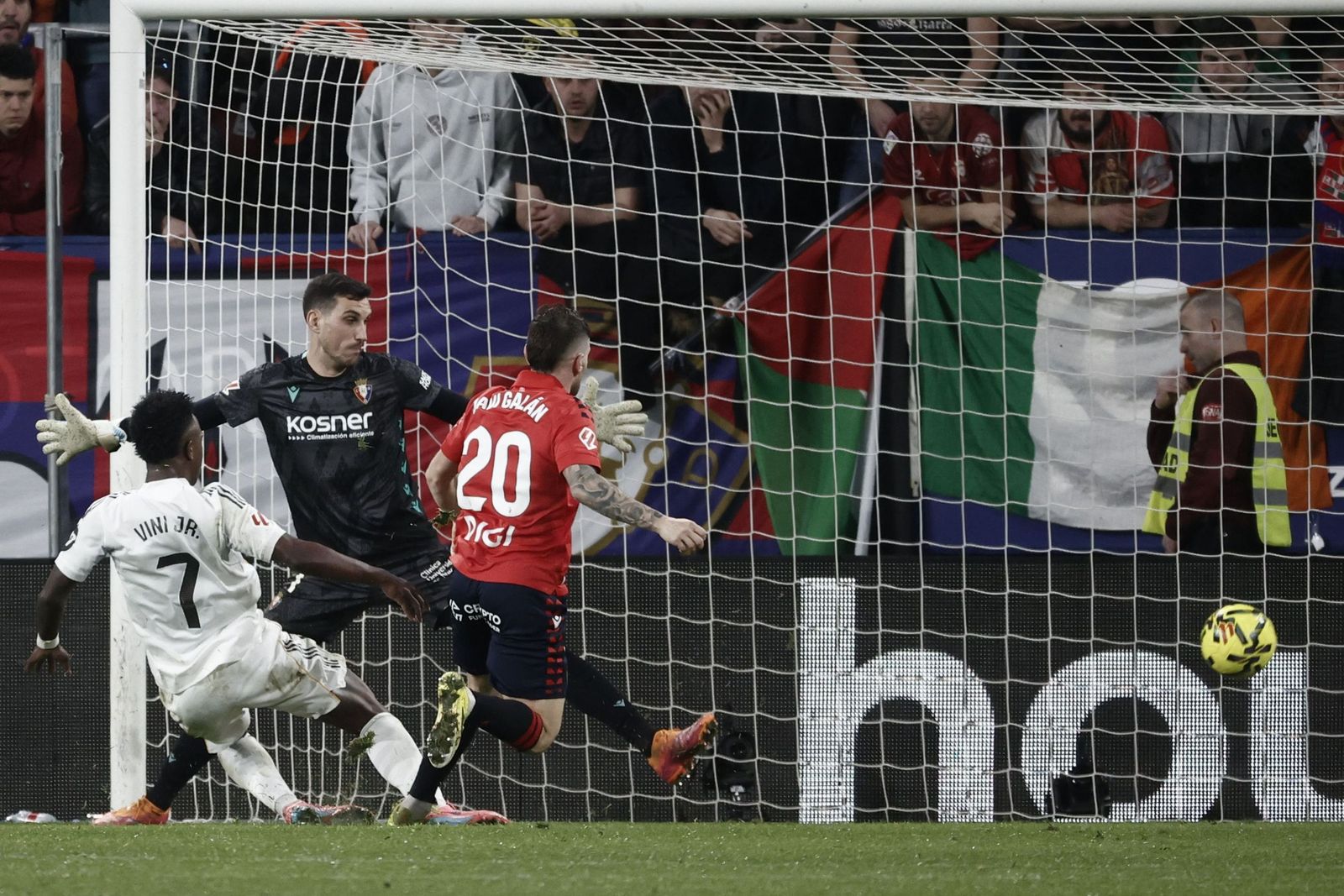 Las fotos de la derrota del Real Madrid contra Osasuna