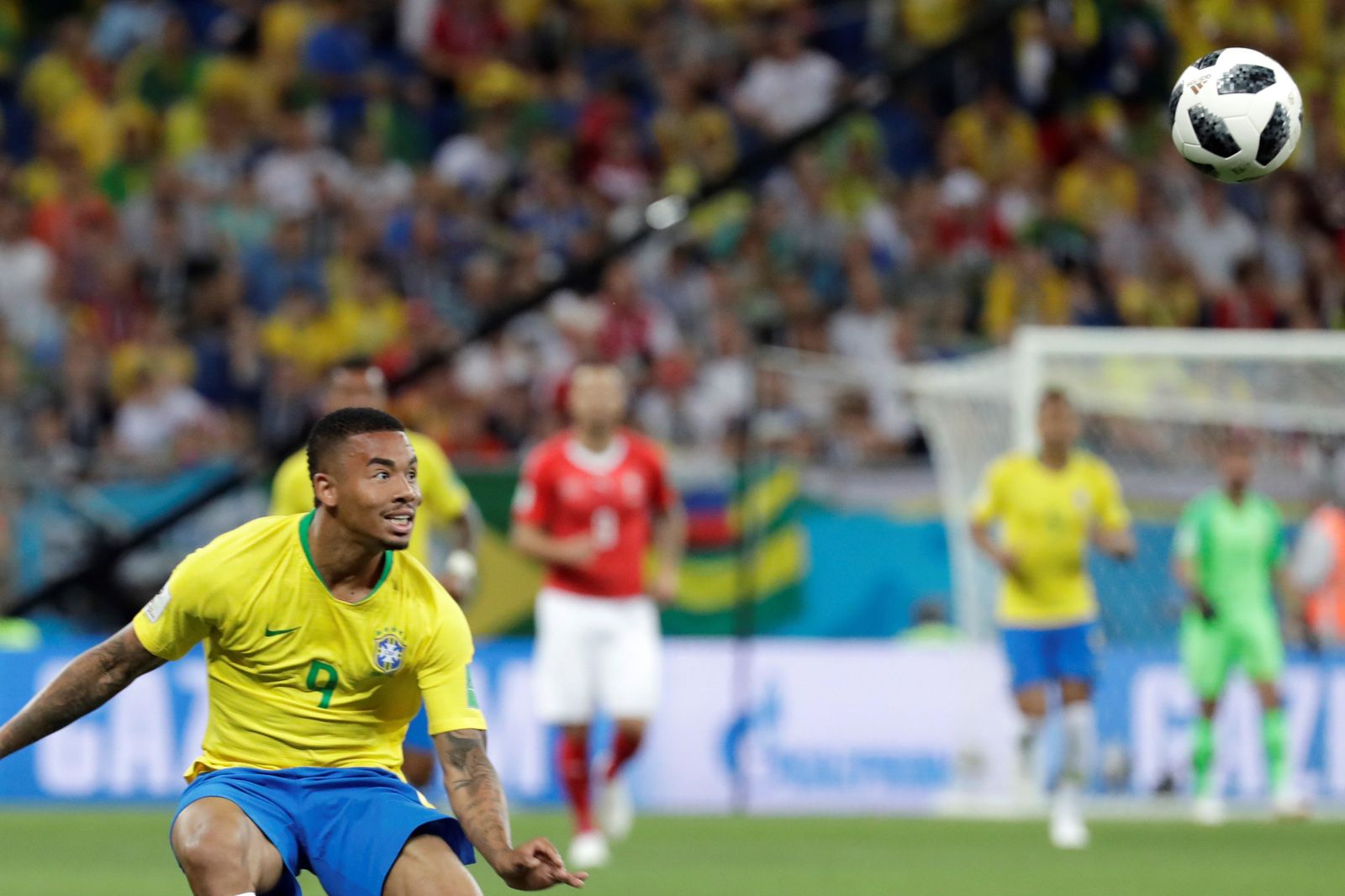 Las imágenes del Brasil-Suiza