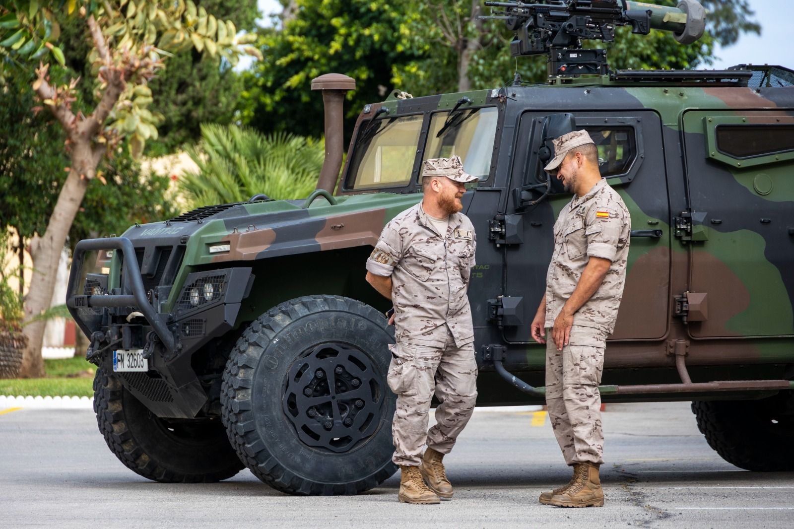 Las imágenes de la celebración del Día de las Fuerzas Armadas en San Fernando