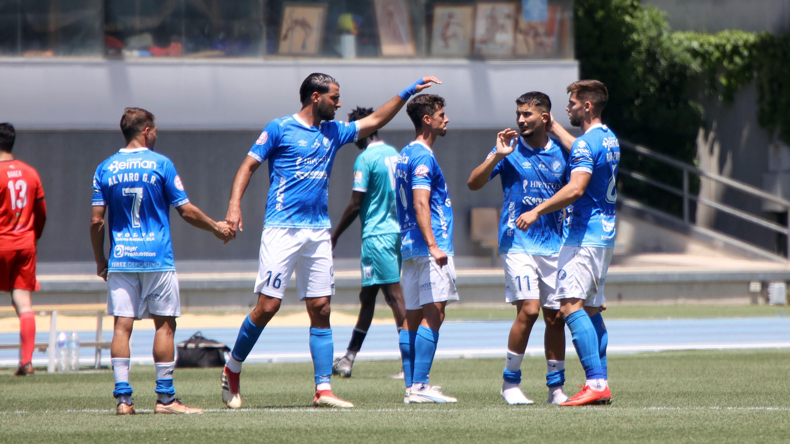 Último partido de liga del Xerez DFC - CD Pozoblanco en Chapín