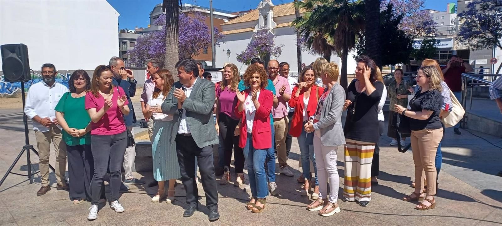 Acto de Gabriel Cruz y María Eugenia Limón como candidatos a la Alcaldía de sus pueblos por el PSOE