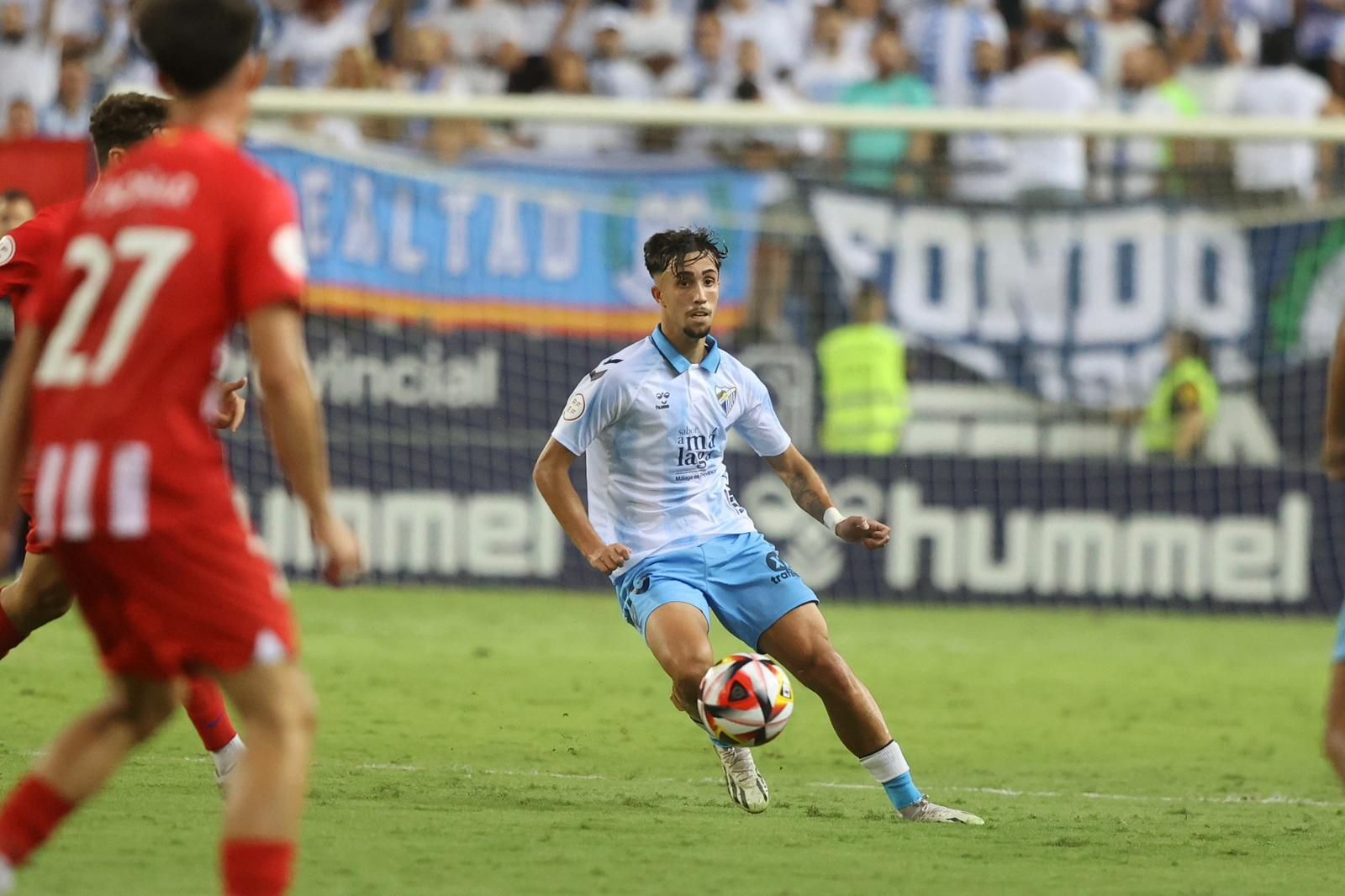 El Málaga CF-Atlético de Madrid B, en fotos