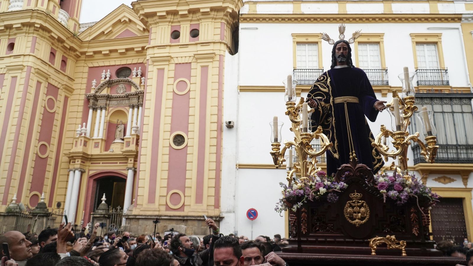 Imágenes del traslado del Beso de Judas