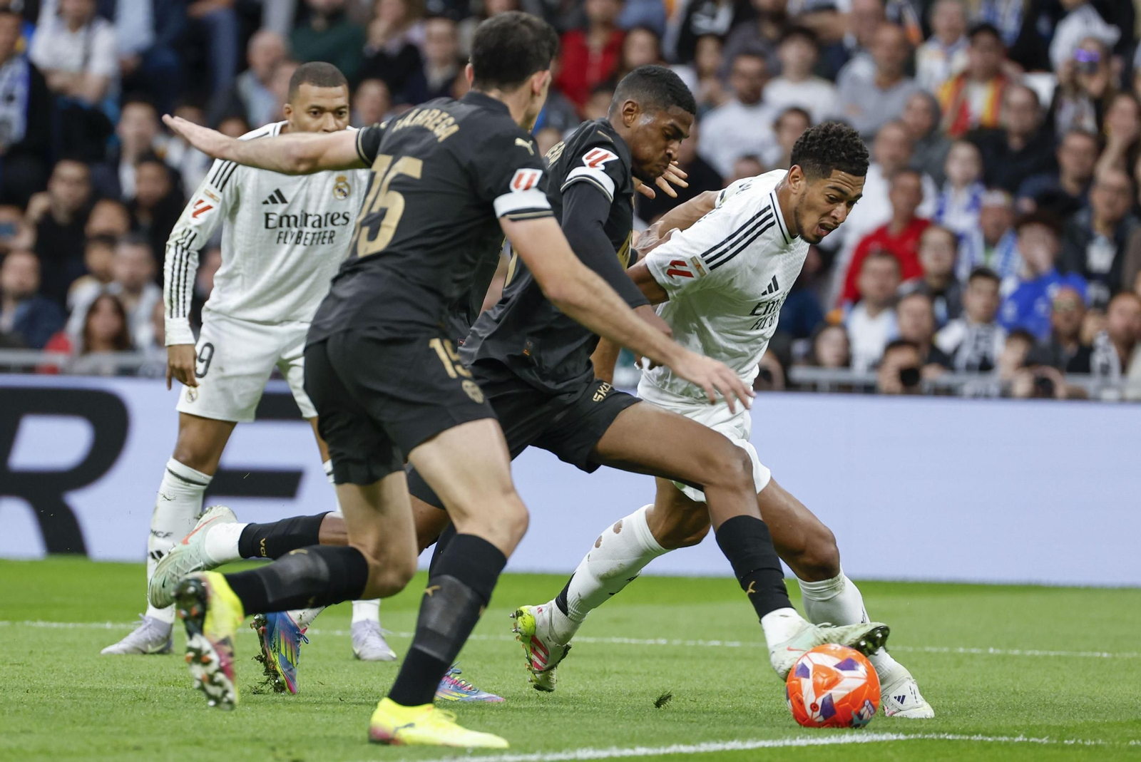 Las fotos de la derrota del Real Madrid ante el Valencia