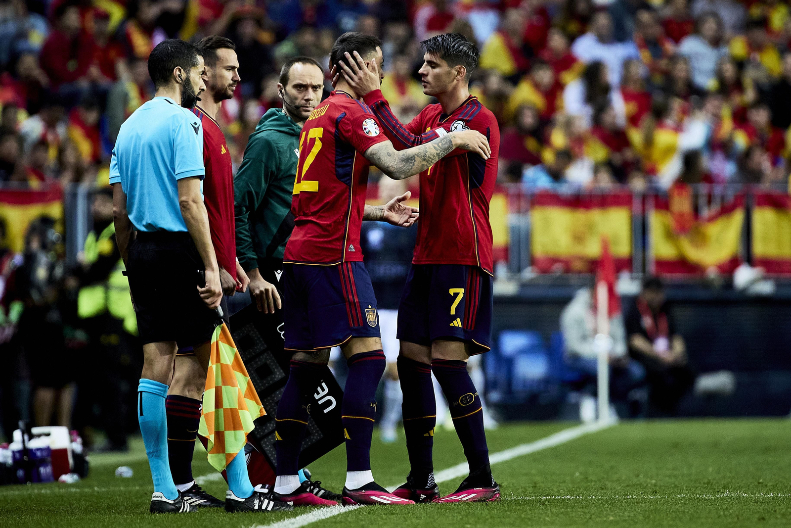 Las fotos del triunfo de España ante Noruega (3-0)