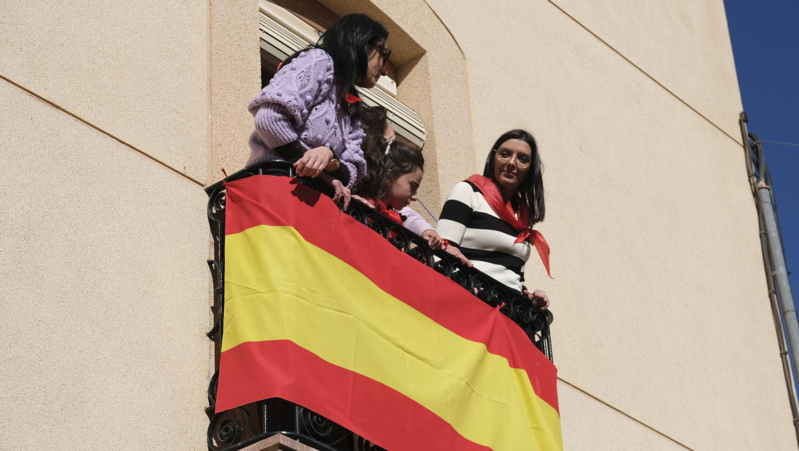 Los vecinos de Lubrín se echan a las calles por San Sebastián