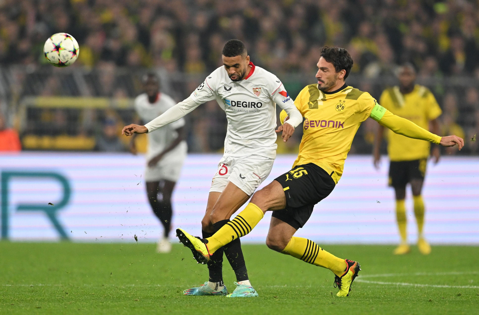 Las fotos del Borussia Dortmund-Sevilla de Champions