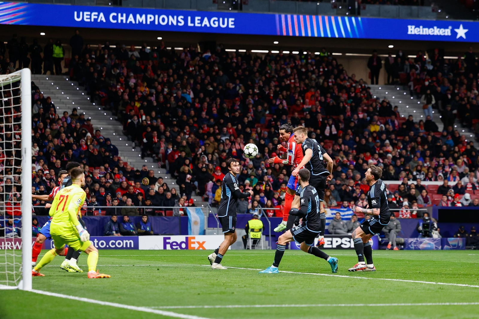 Las fotos del Atlético de Madrid - Slovan de Bratislava