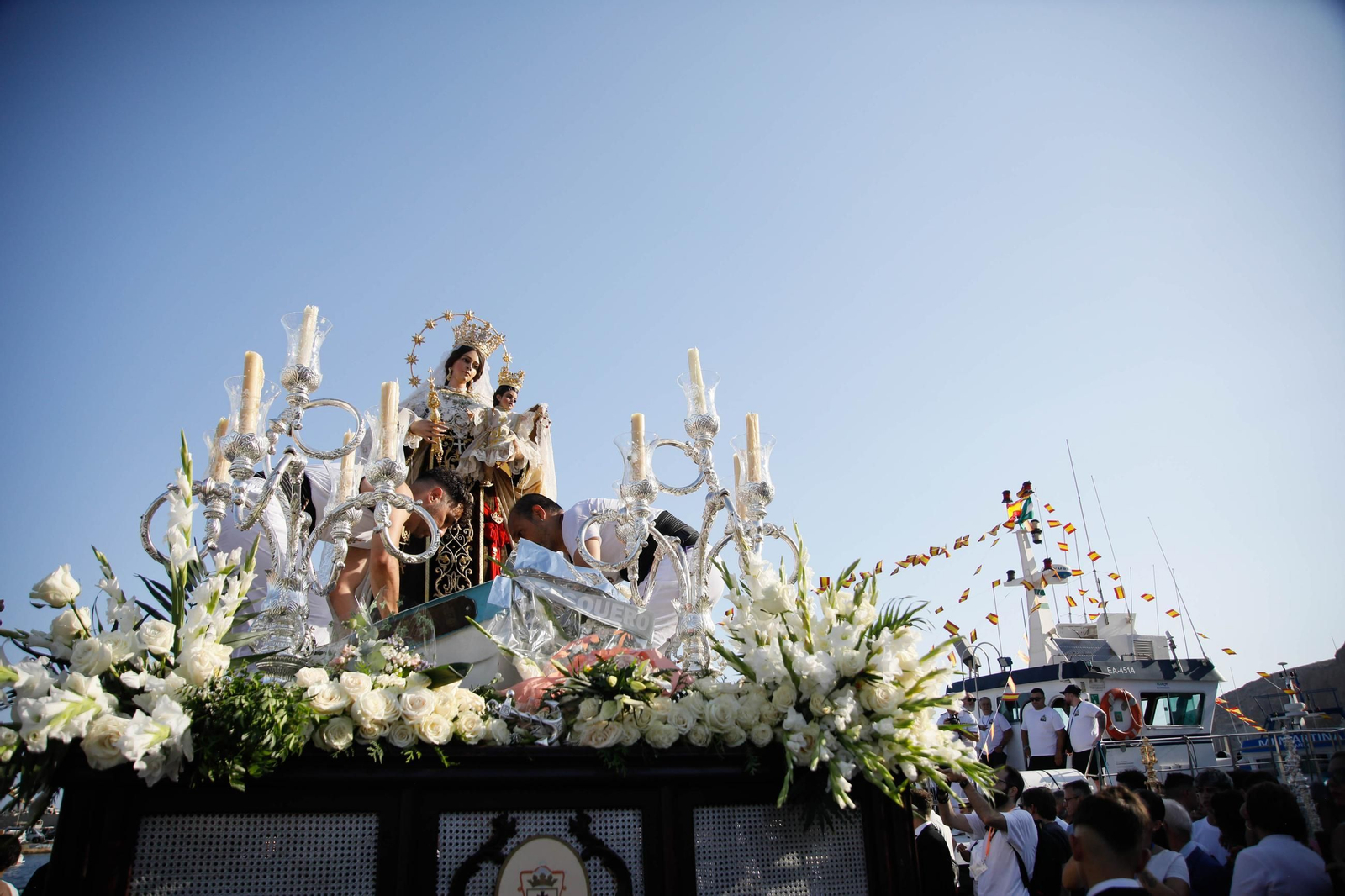 Procesión de Alabanza a la Santísima Virgen del Carmen de Almería