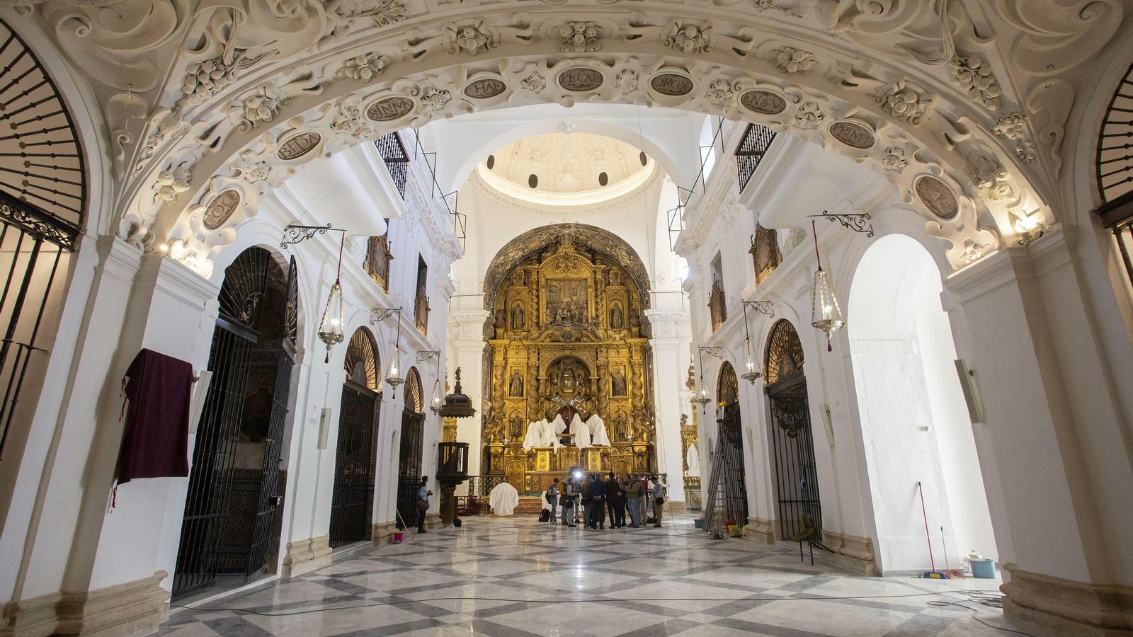 Aspecto que presenta la iglesia de los Terceros tras su restauración.