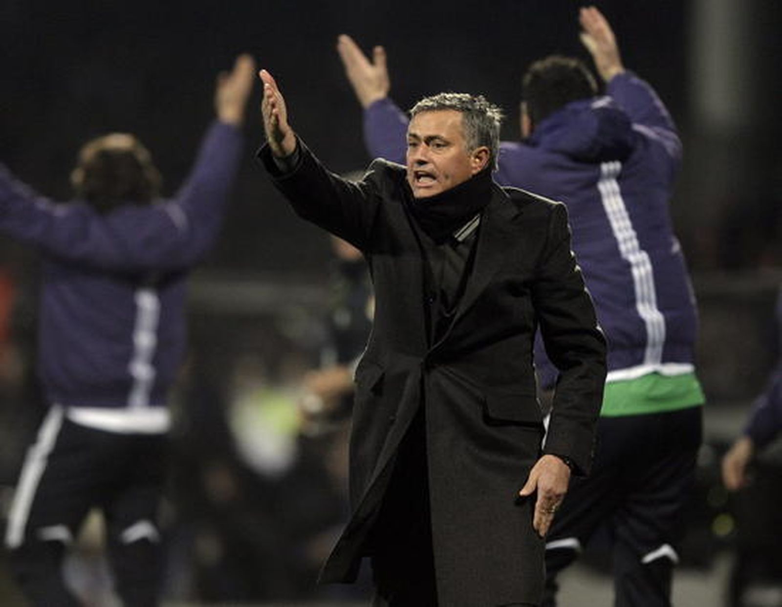 El Real Madrid empata en Lyon y pone medio pie en los cuartos de final de la 'Champions'. / EFE