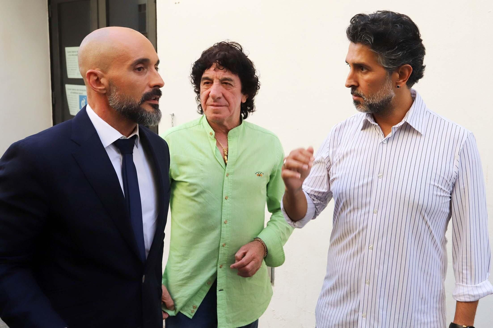 Personalidades y amigos que arroparon a la familia de Jesús Quintero, en imágenes