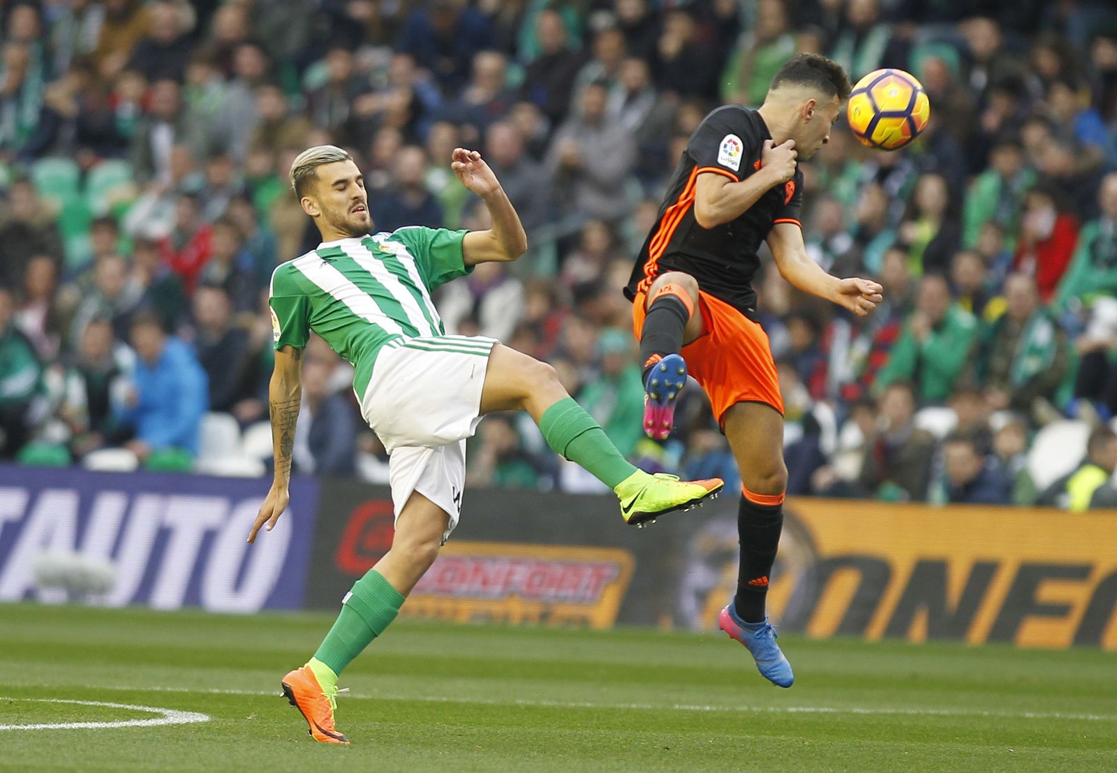 El Betis-Valencia, en imágenes