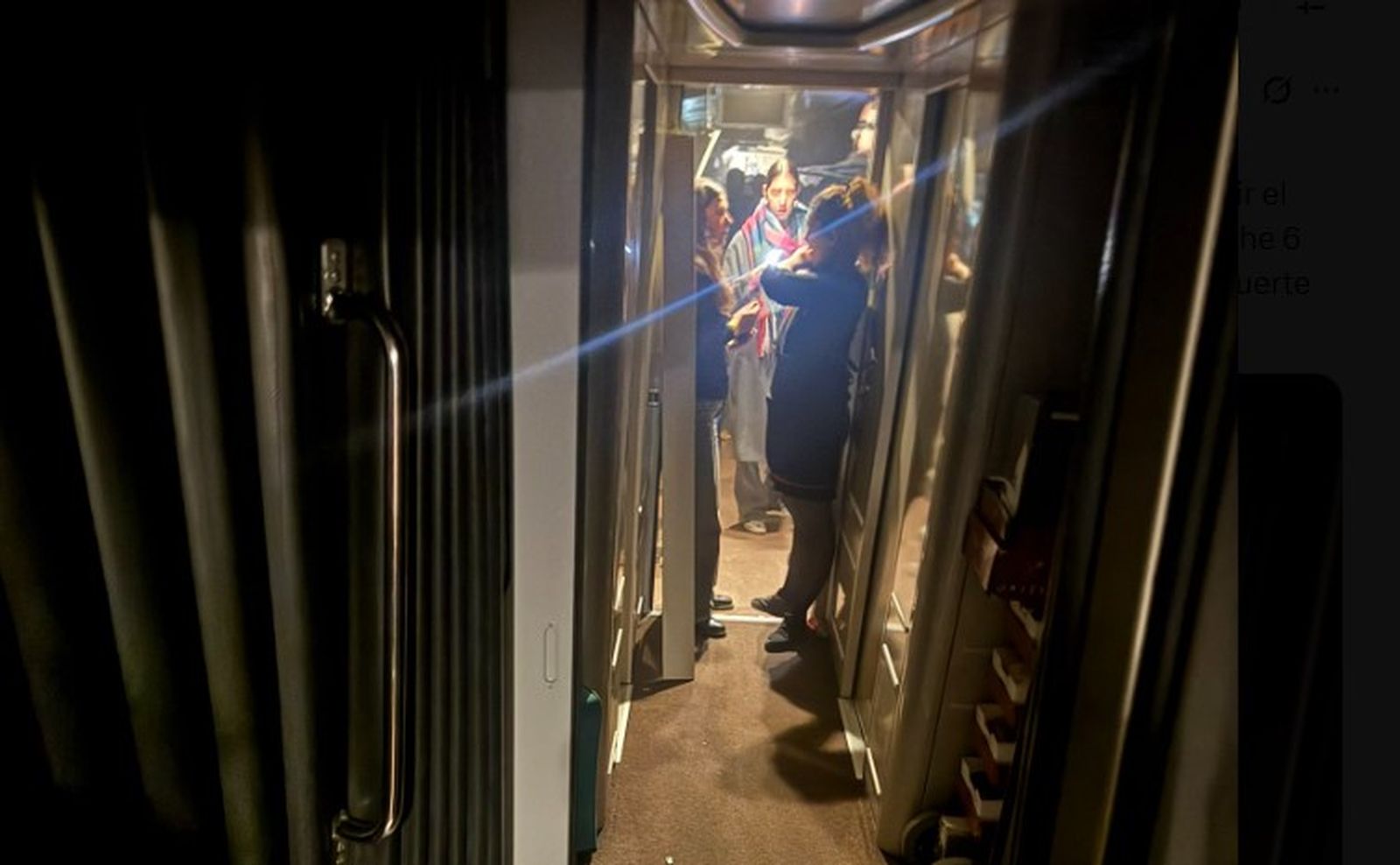 Interior del tren Iryo.