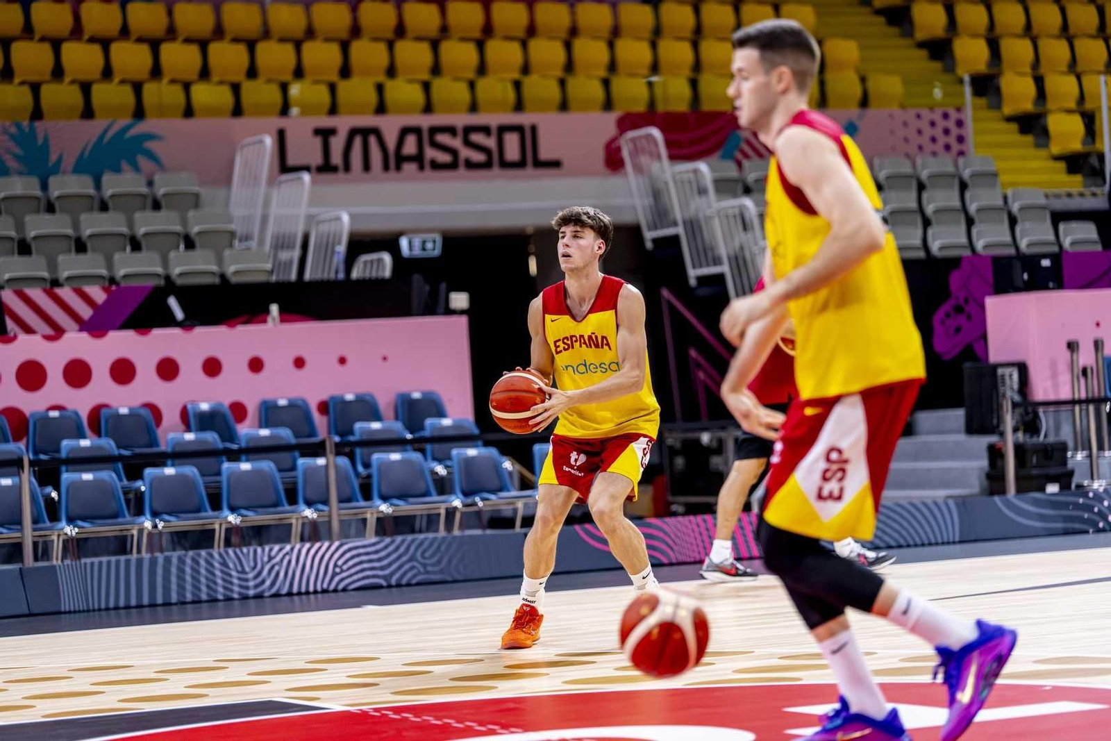 Mario Saint-Supéry, en modo Eurobasket