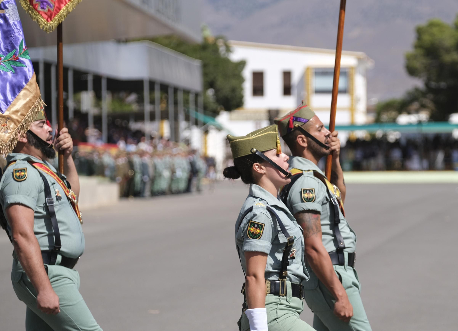 Imágenes del 102 aniversario de La Legión en Almería