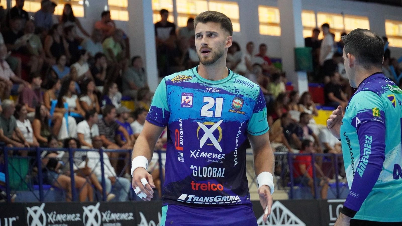 Tiago Sousa, jugador del Cajasol Ángel Ximénez.