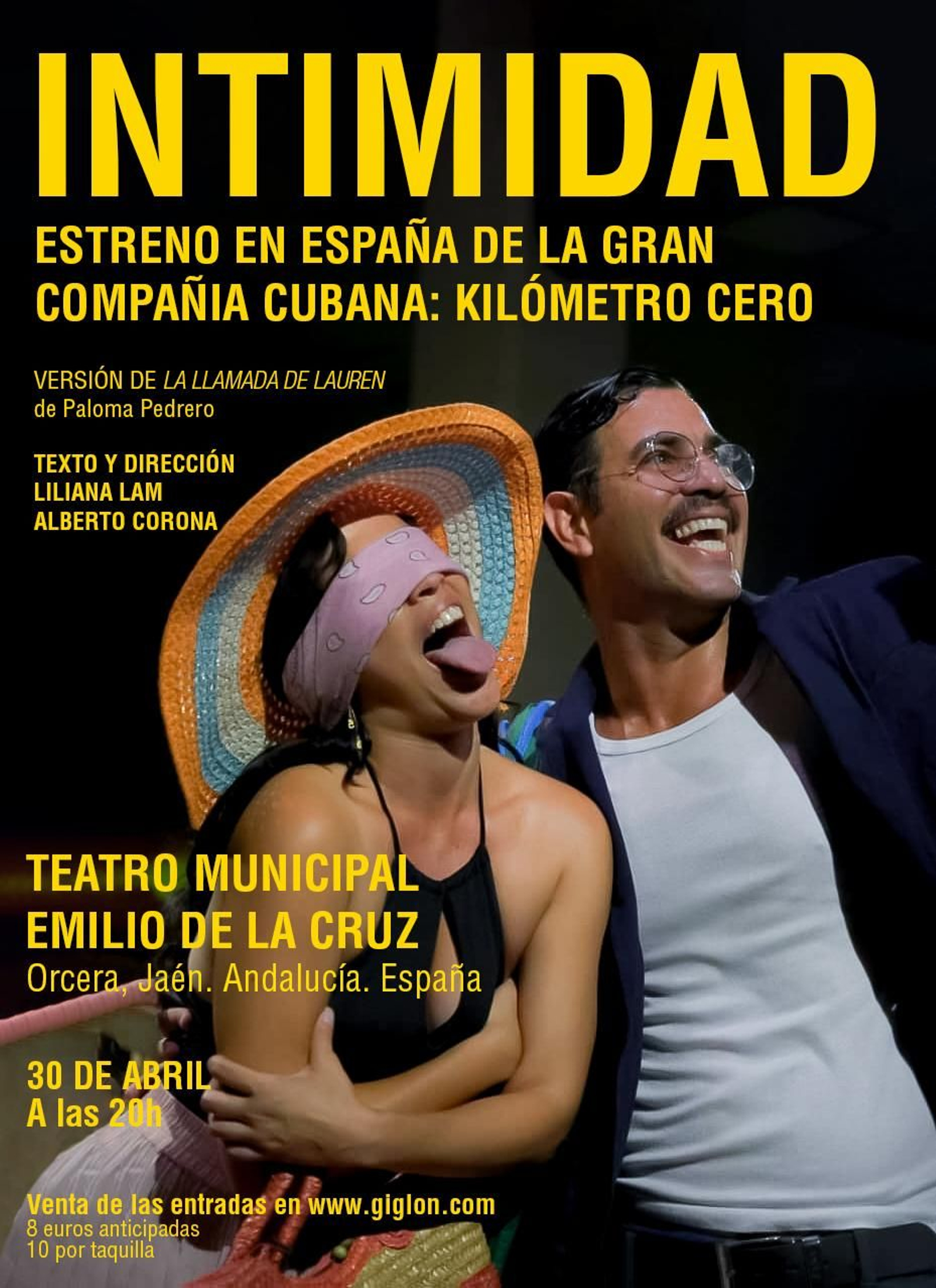 Liliana Lam y Alberto Corona son los actores protagonistas de esta obra.