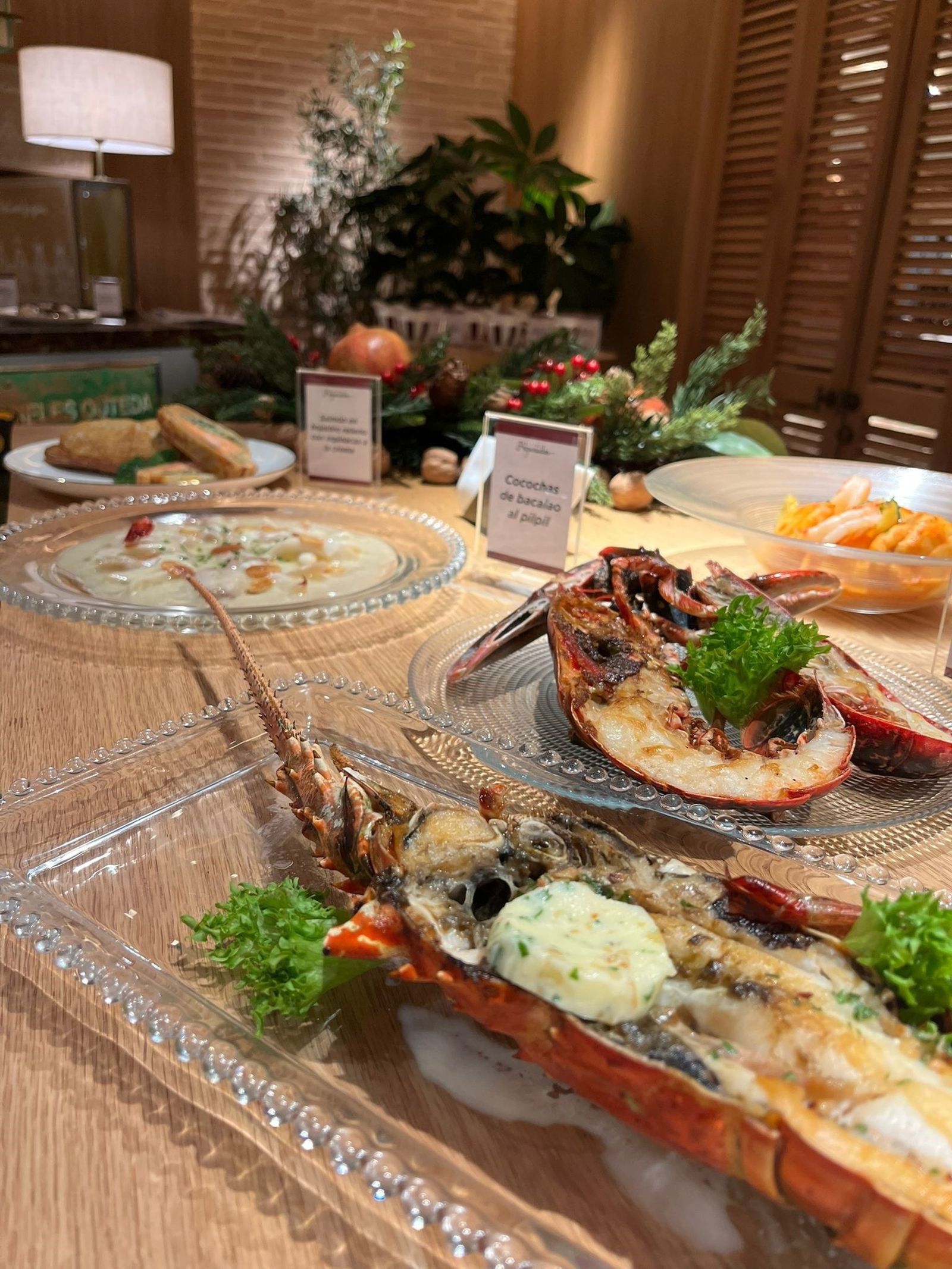 Platos típicos de los menús navideños, en una imagen de archivo.