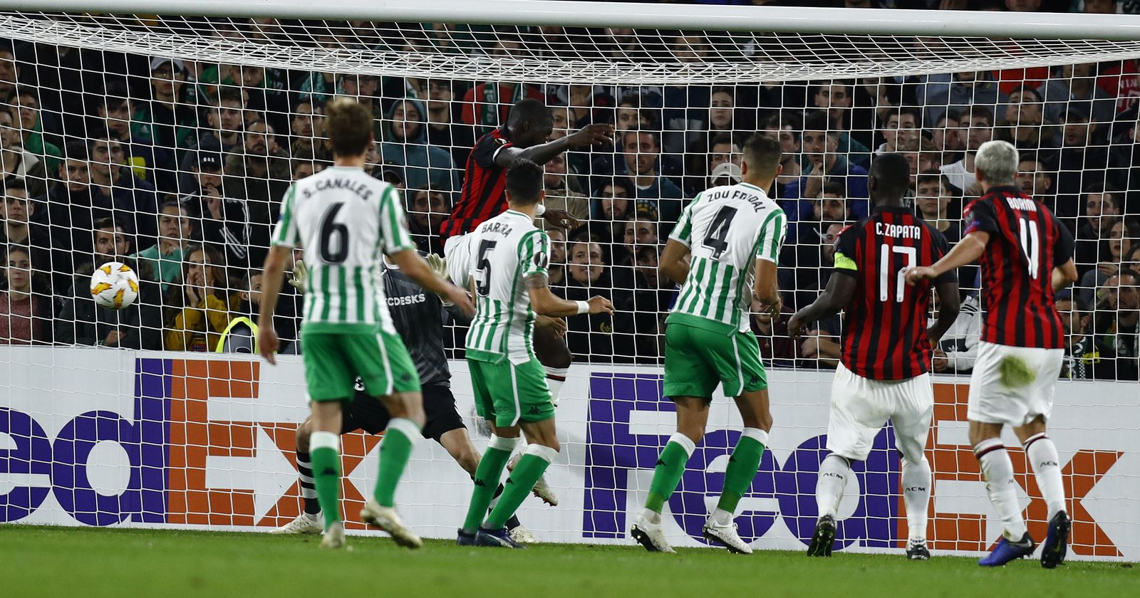 El Betis-Milan, en imágenes