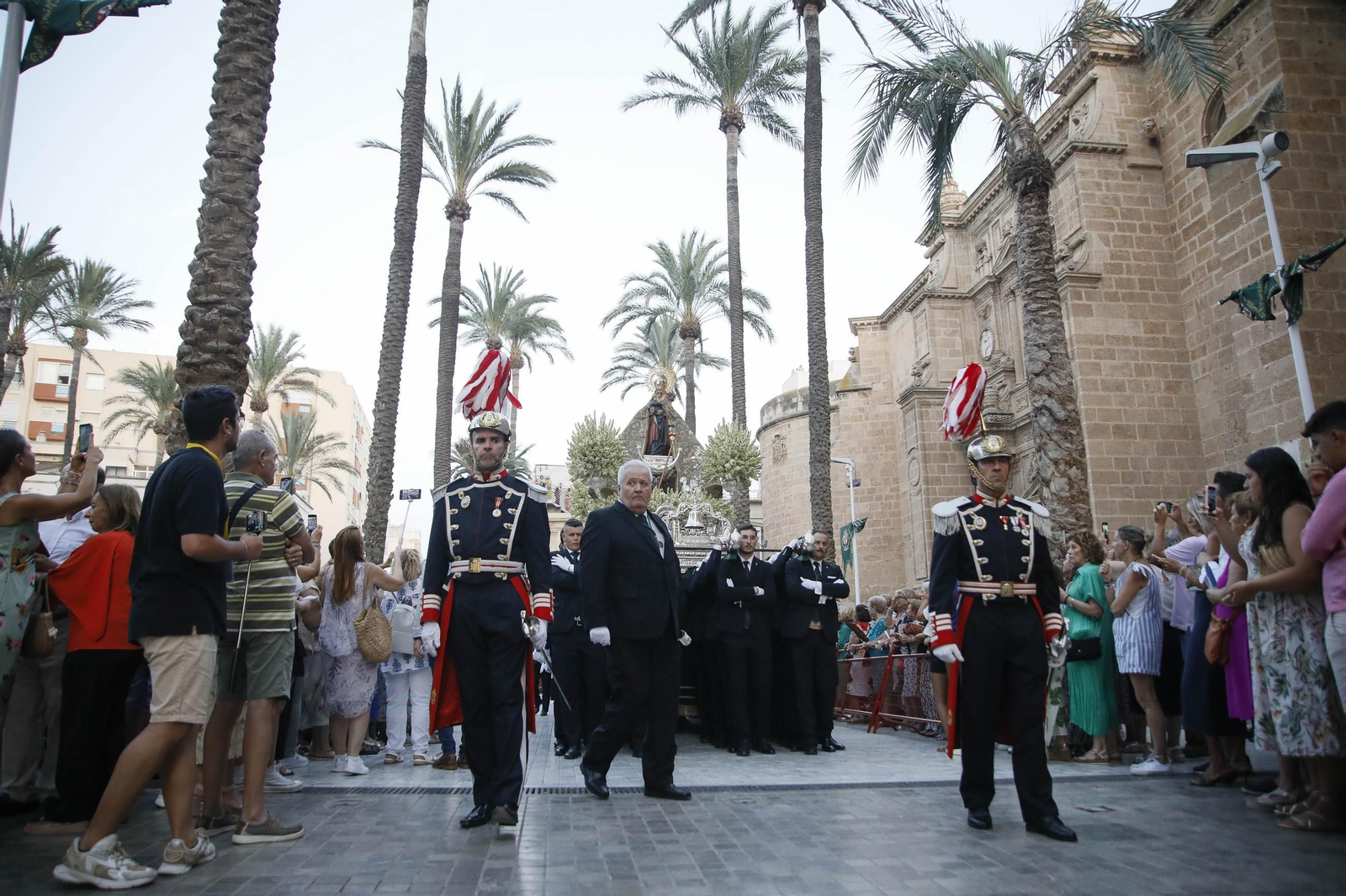 Las mejores imágenes de la procesión Stma. Virgen del Mar, acompañada por San Indalecio
