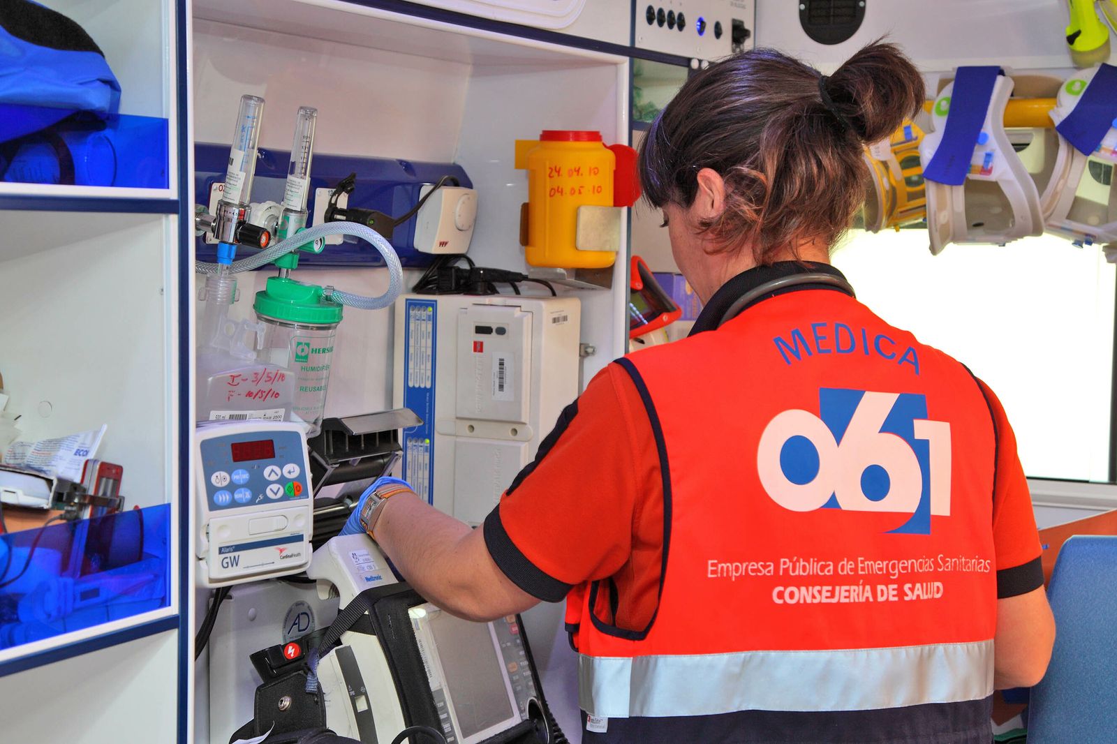 Los almerienses valoran con "sobresaliente" la atención recibida por los equipos del 061