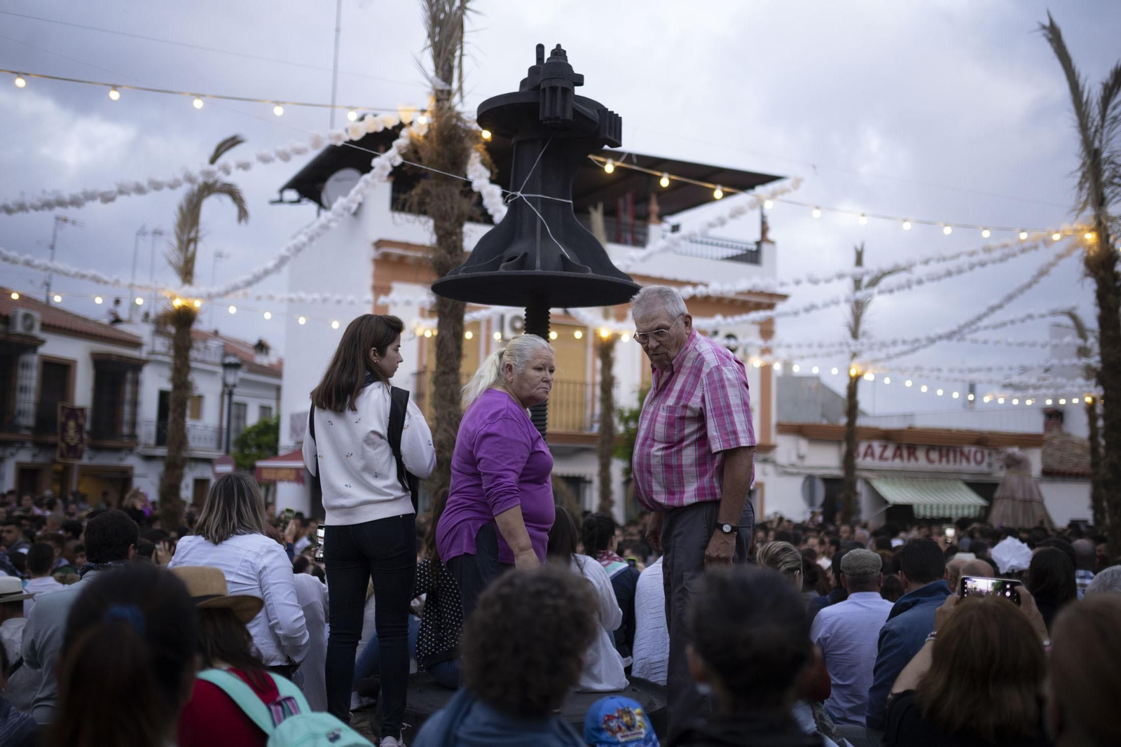 Imágenes del traslado de la Virgen del Rocío de Almonte hasta El Chaparral