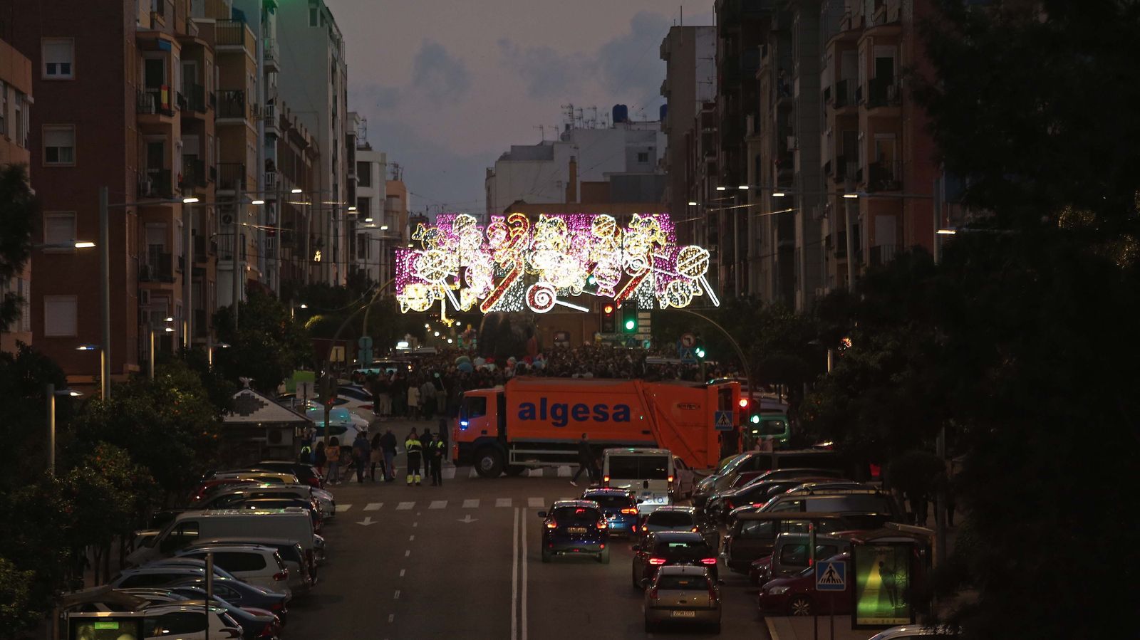 Fotos de la cabalgata de los Reyes Magos en Algeciras