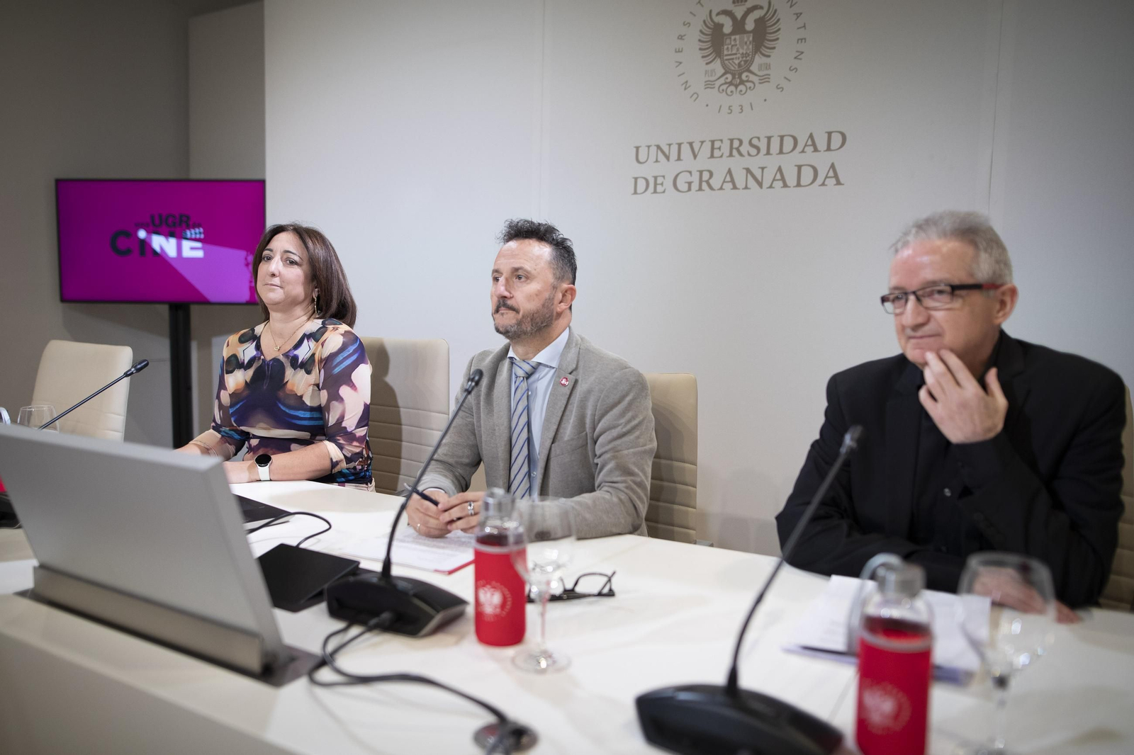 El programa de la Universidad de Granada con motivo de los premios Goya se presentó este miércoles en el Hospital Real.