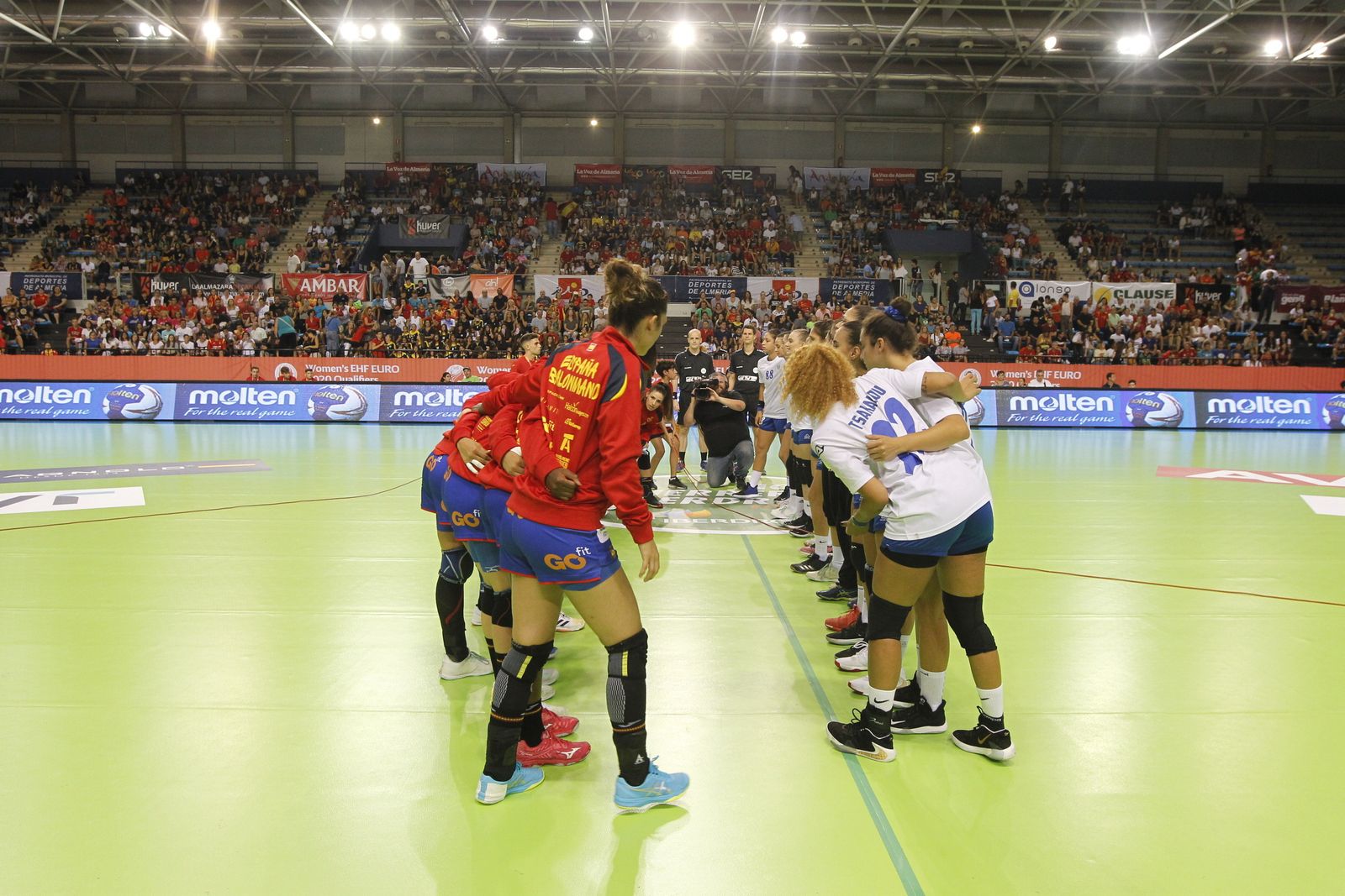 Fotogalería España-Grecia. Balonmano Femenino, fase clasificación Euro 2020