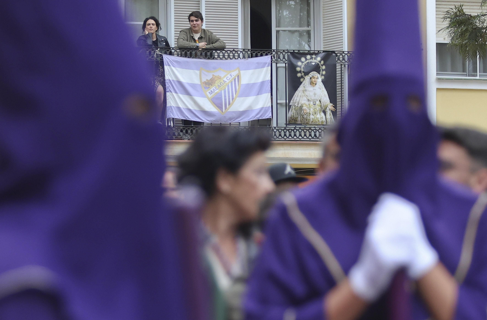 Las fotos de la Virgen del Rocío, en el Martes Santo de Málaga