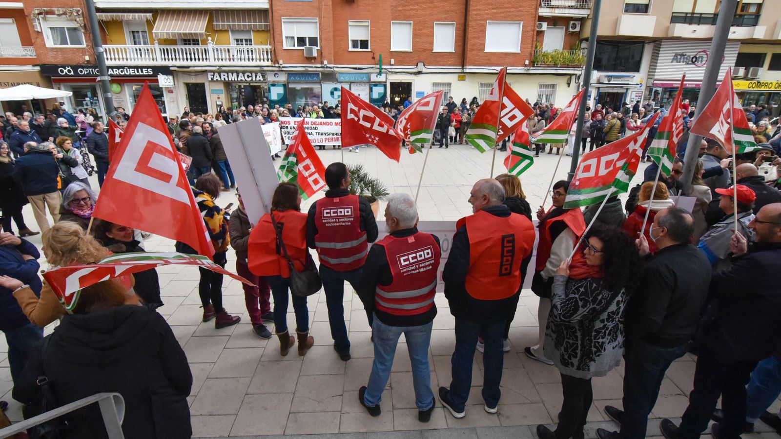 Concentración por la Sanidad en Algeciras
